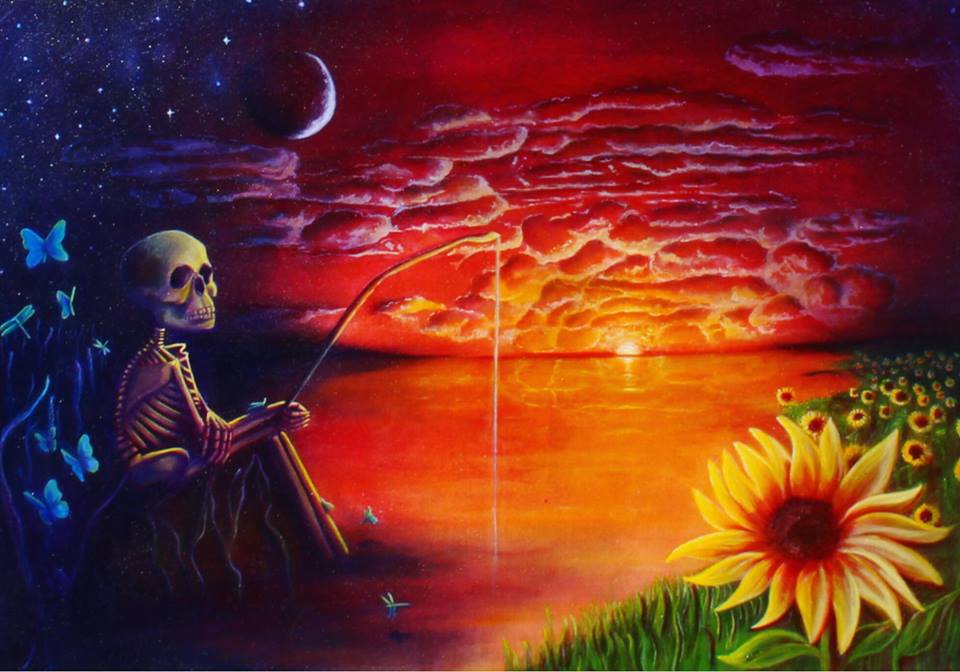 Gone Fishing print image 0