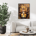 Durga Ma in Leo original painting image 0