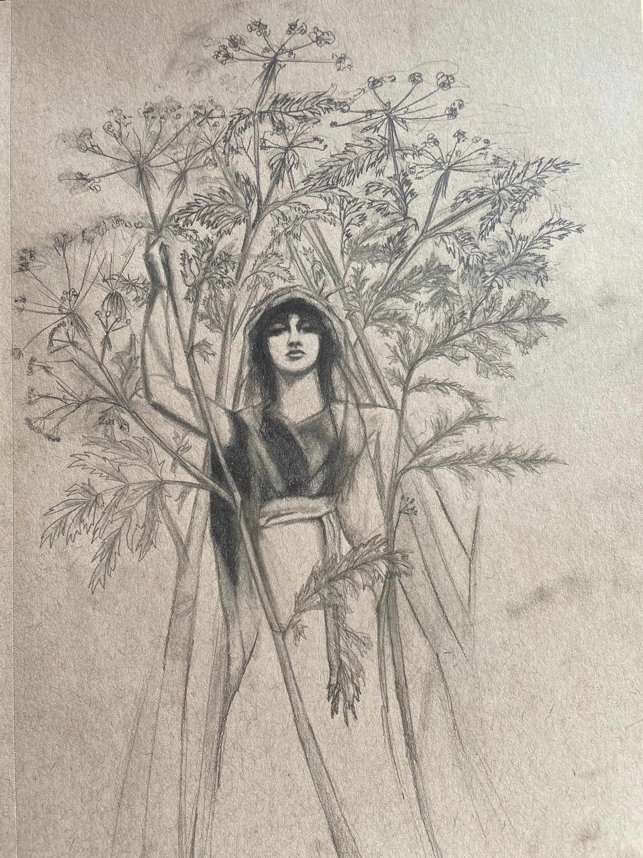 Hemlock original drawing  image 1