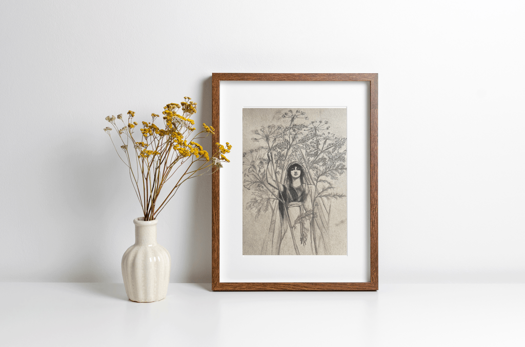 Hemlock original drawing  image 0