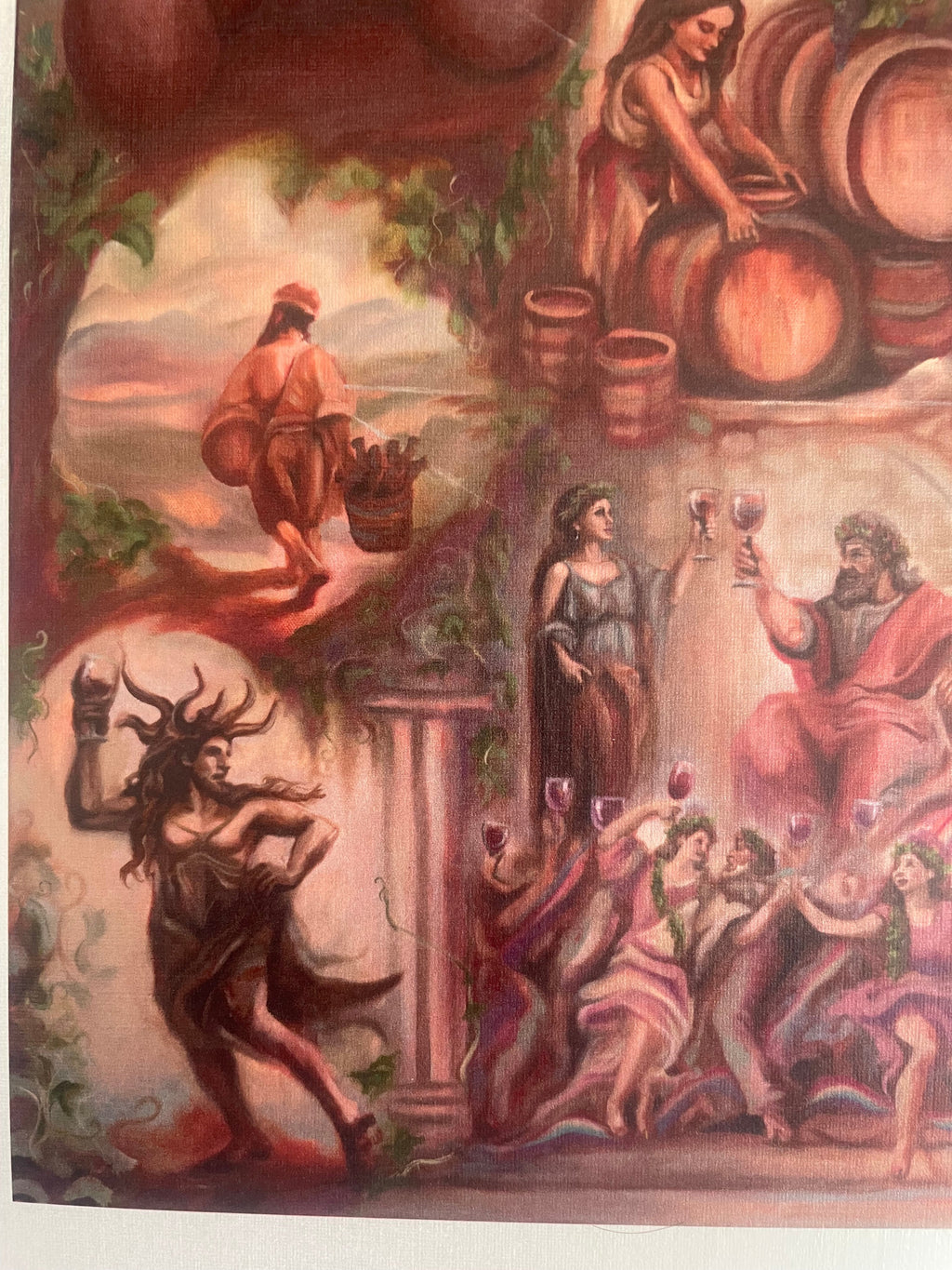 Cups print (Tarot Minor Arcana)
