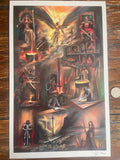 Swords print (Tarot Minor Arcana)