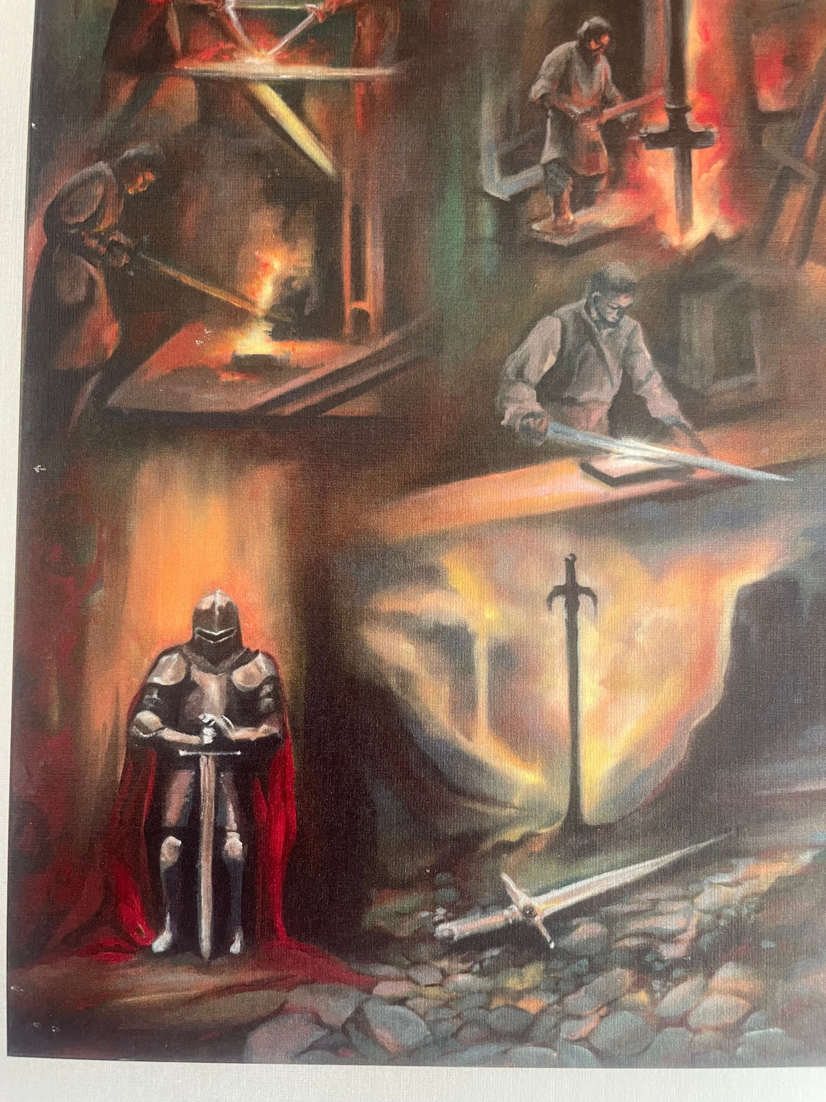 Swords print (Tarot Minor Arcana)