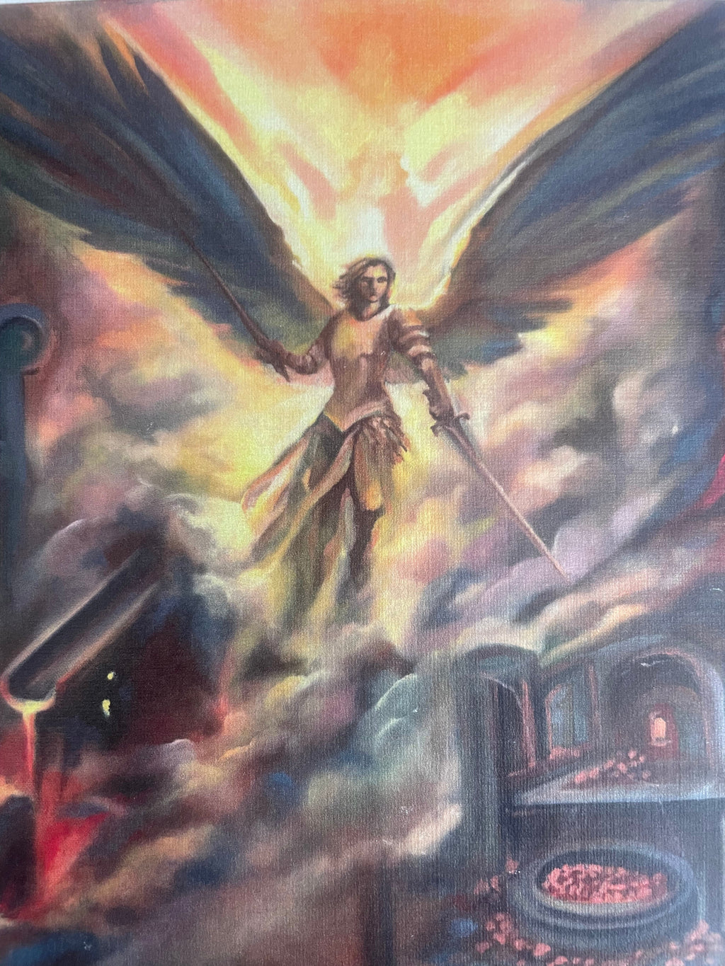 Swords print (Tarot Minor Arcana)