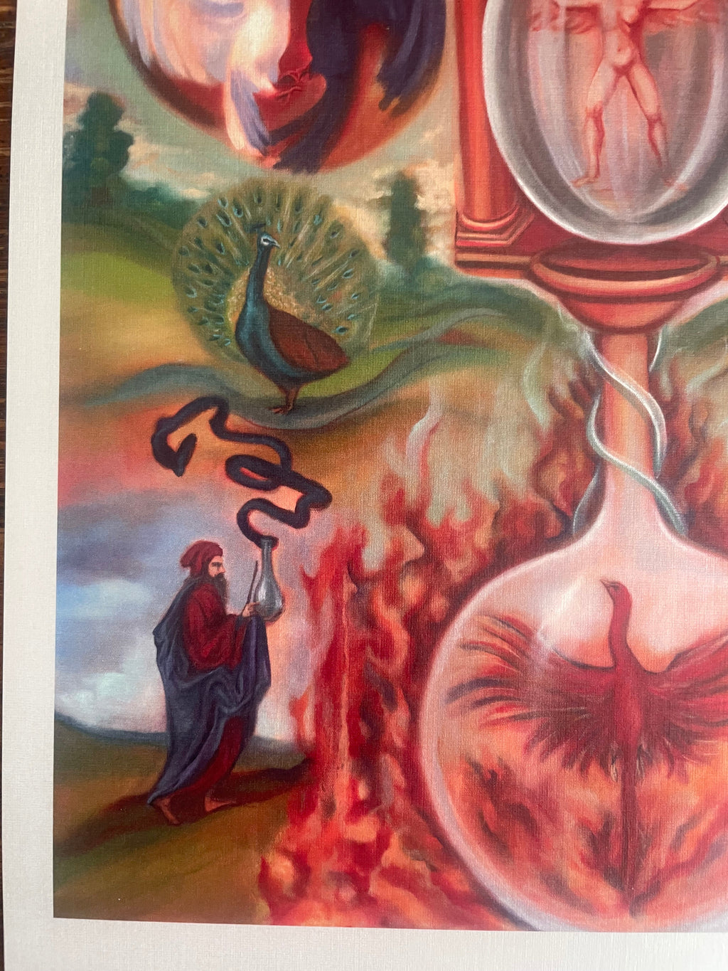 Wands print (Tarot Minor Arcana)