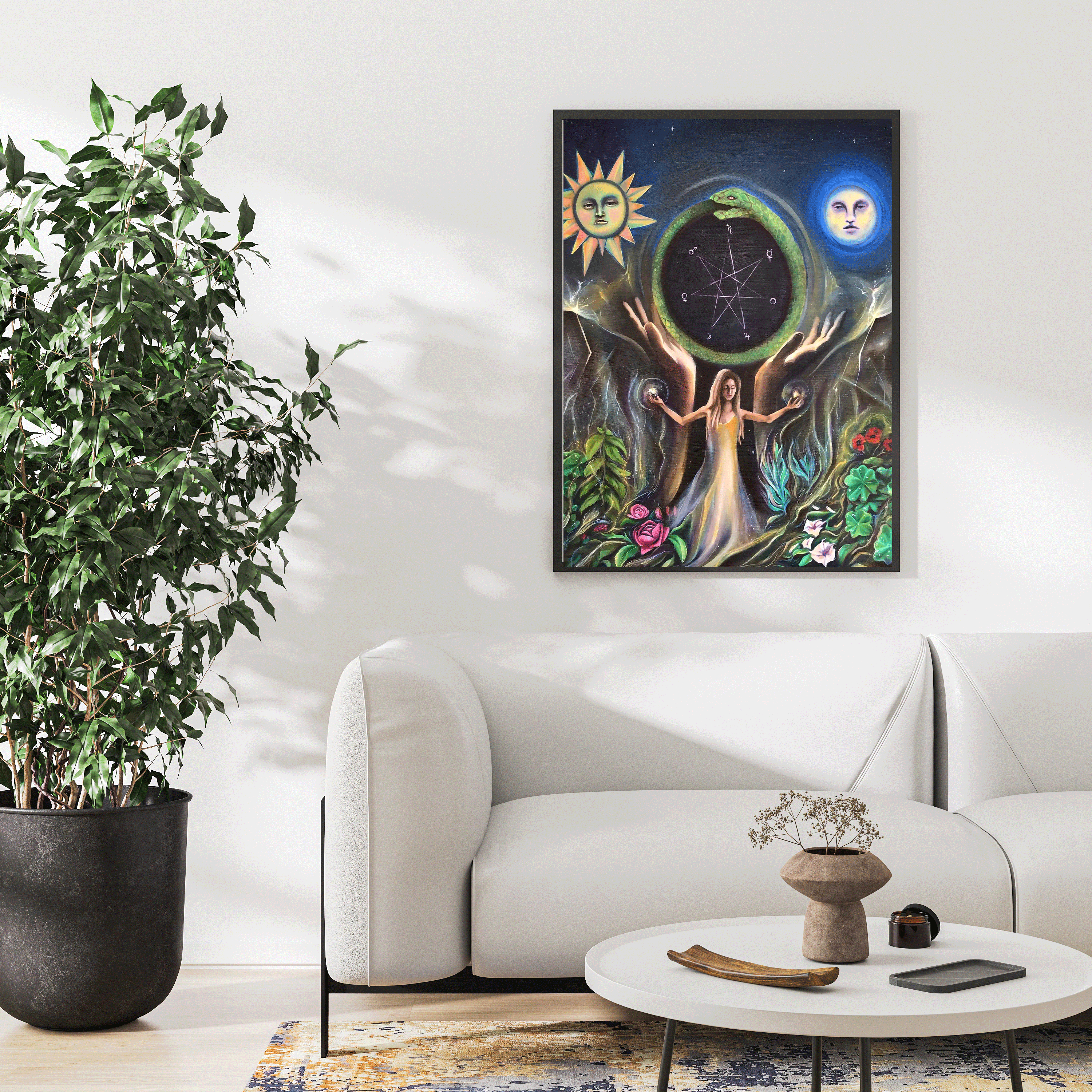 Lady’s Mantle original painting  image 0