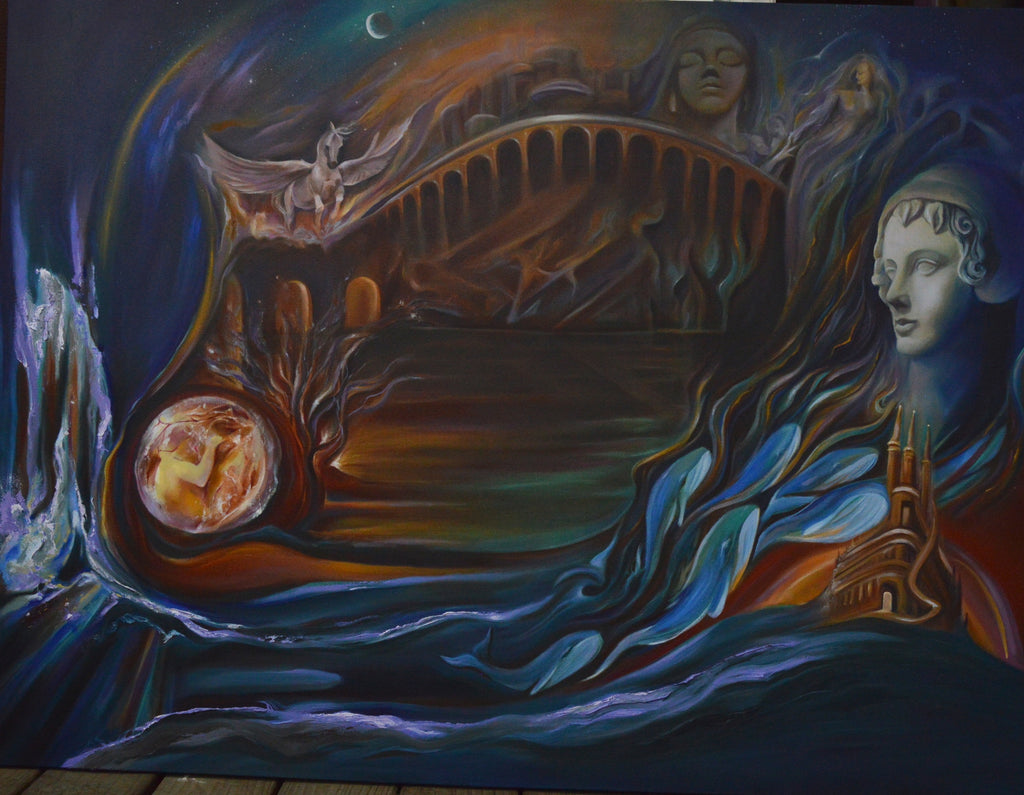 Birth of Venus Original painting image 1
